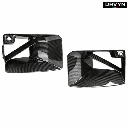 DRVYN 23-26 BMW G87 M2 MP STYLE DRY CARBON FIBER FRONT BUMPER AIR DUCT INLET VENT for Nissan Infiniti - Drvyn