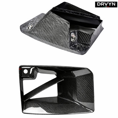 DRVYN 23-26 BMW G87 M2 MP STYLE DRY CARBON FIBER FRONT BUMPER AIR DUCT INLET VENT - photo 2 - Drvyn