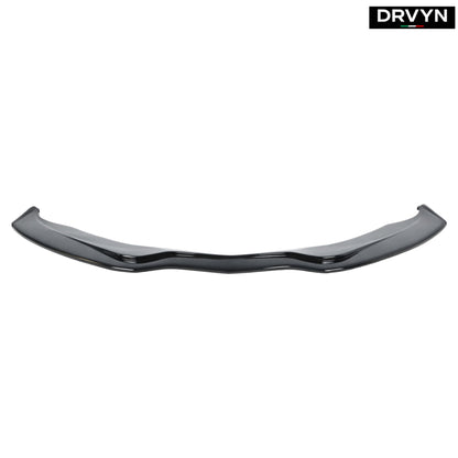 DRVYN 14-19 Corvette C7 Z06 STG 2 Gloss Blk Front Bumper Lip Chin Spoiler Splitter for Nissan Infiniti - Drvyn