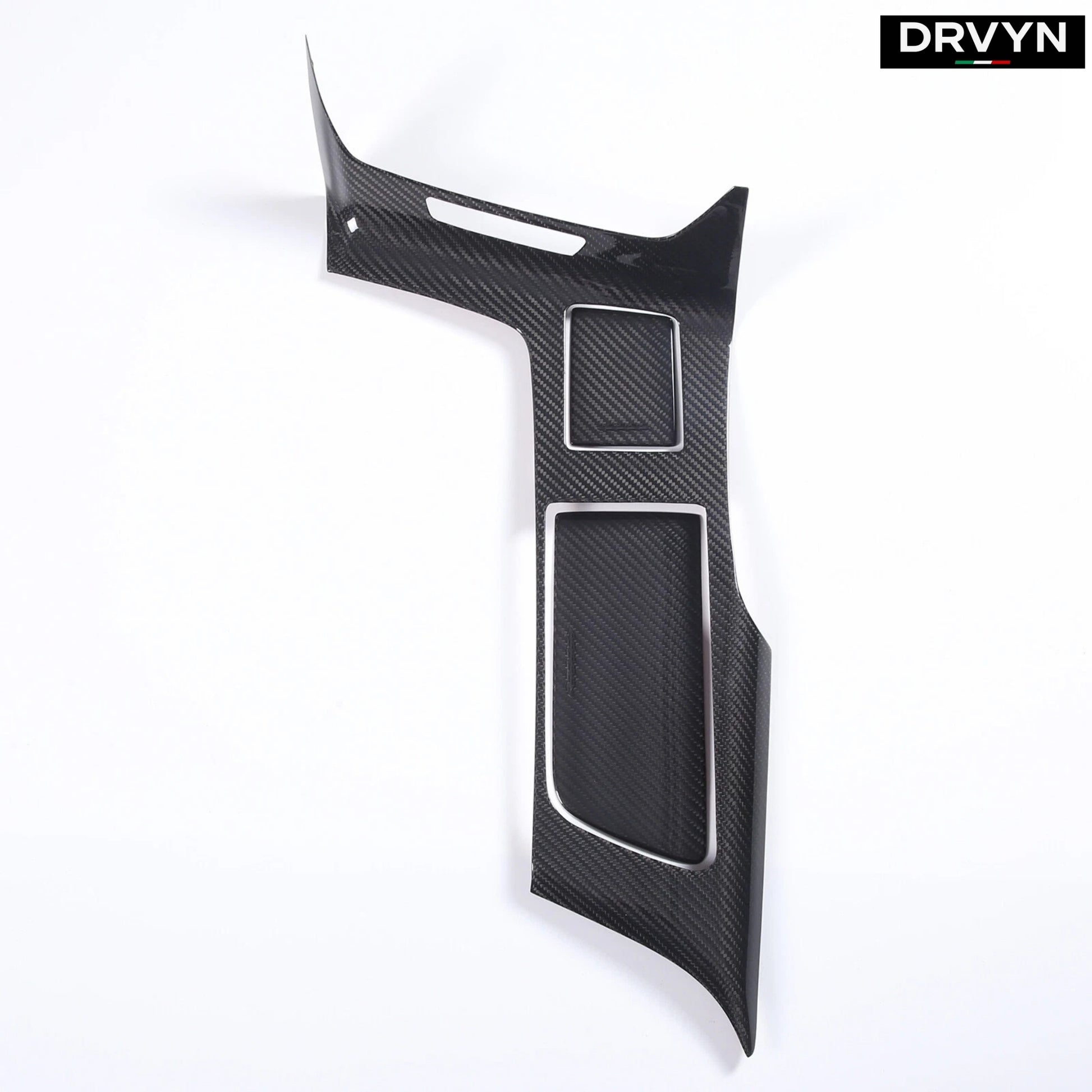 DRVYN Real Carbon Fiber Center Console Panel Trim Cover Frame For Corvette C7 14-19 US for Nissan Infiniti - Drvyn
