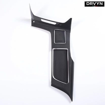DRVYN Real Carbon Fiber Center Console Panel Trim Cover Frame For Corvette C7 14-19 US for Nissan Infiniti - Drvyn