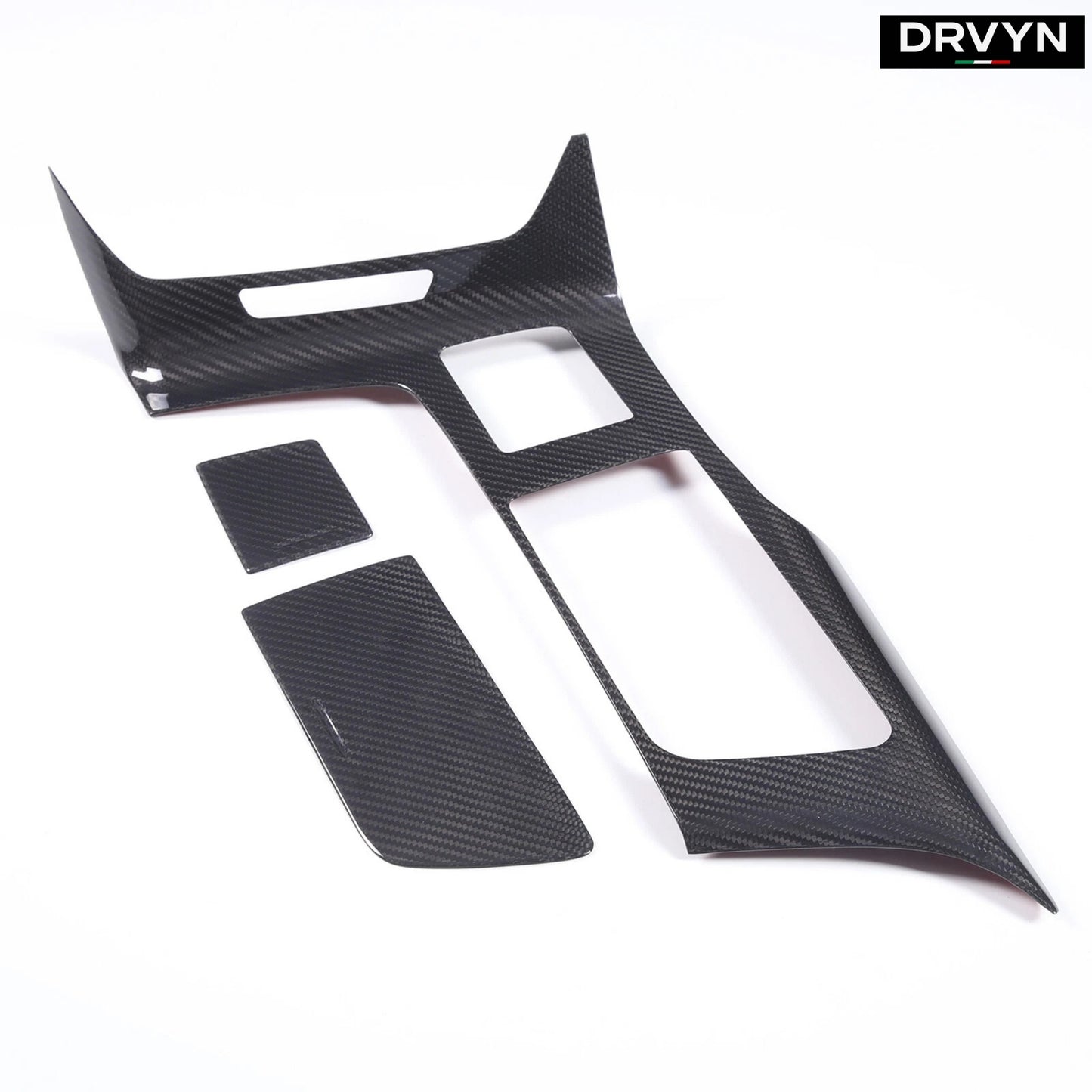 DRVYN Real Carbon Fiber Center Console Panel Trim Cover Frame For Corvette C7 14-19 US - photo 2 - Drvyn