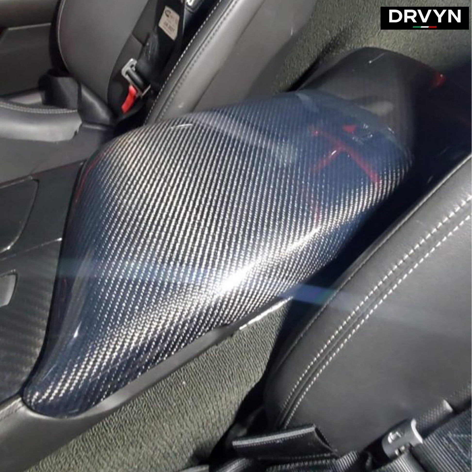 DRVYN C7 Corvette Carbon fiber armrest cover. 100% Real Carbon Fiber - photo 3 - Drvyn
