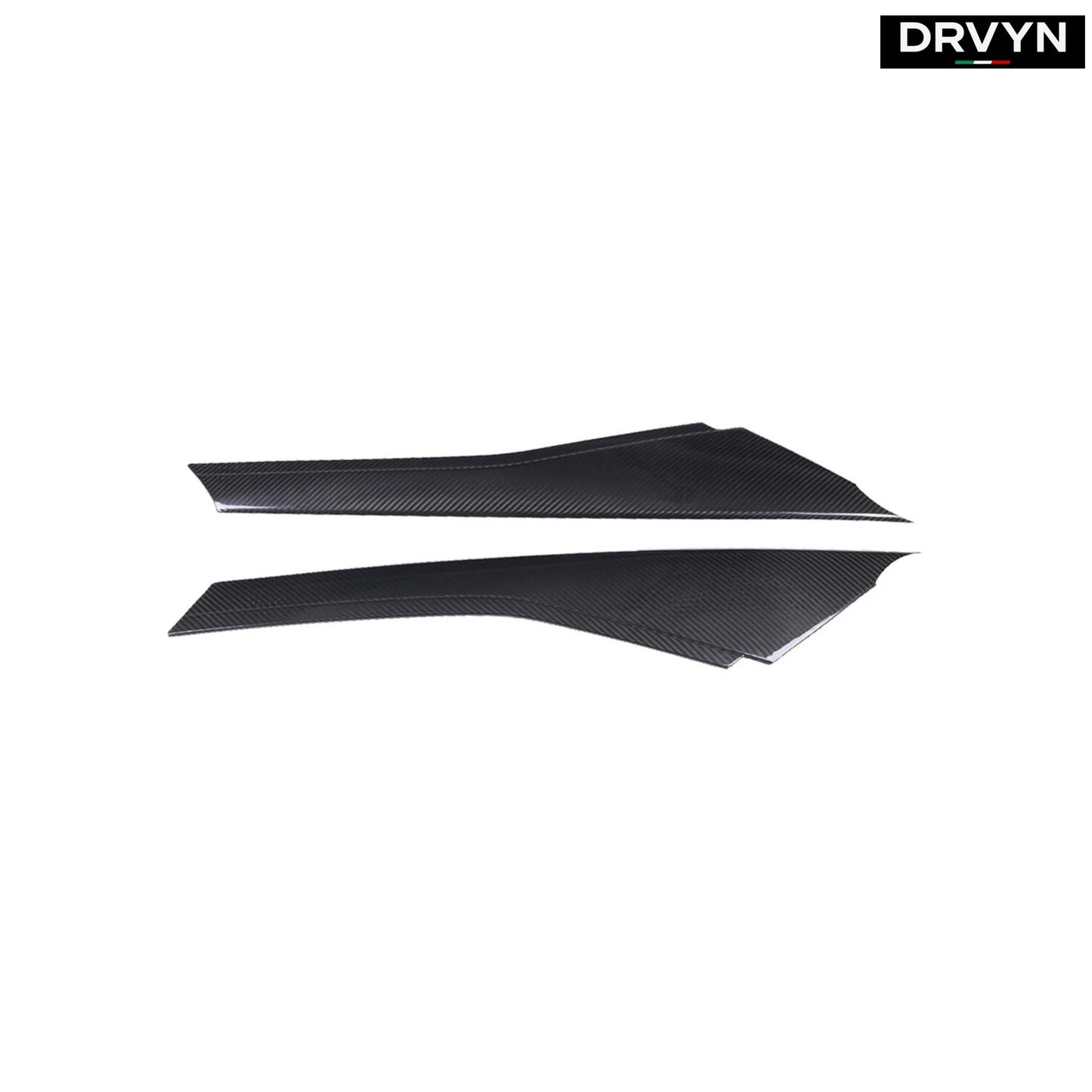 DRVYN Real Carbon Fiber Window Triangle A-Pillar Cover Trim For Corvette C7 2014-19 US for Nissan Infiniti - Drvyn