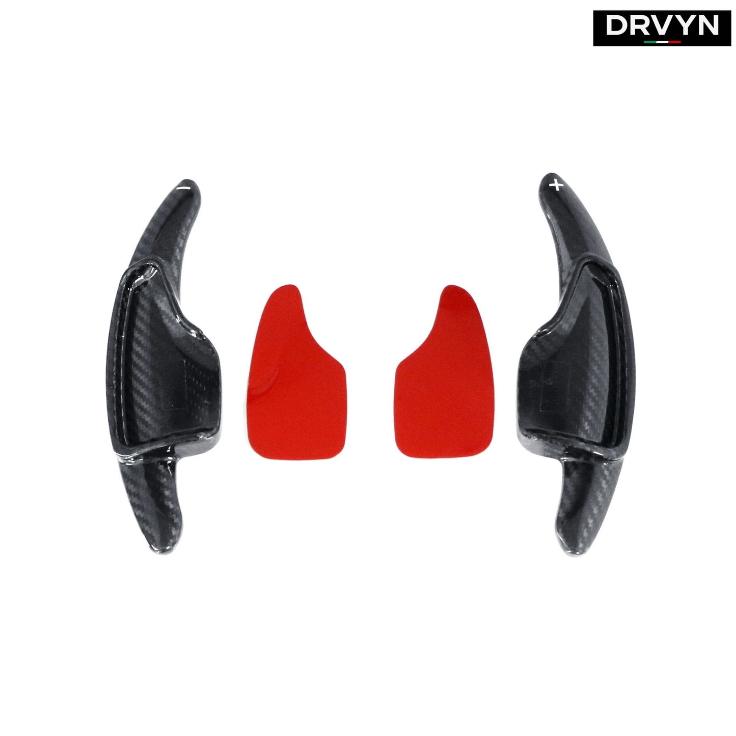 DRVYN Carbon Fiber Steering Wheel Paddle Shifter Extension For Chevy 14-19 C7 Corvette for Nissan Infiniti - Drvyn