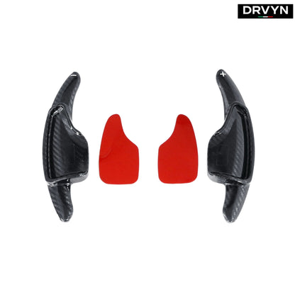 DRVYN Carbon Fiber Steering Wheel Paddle Shifter Extension For Chevy 14-19 C7 Corvette for Nissan Infiniti - Drvyn