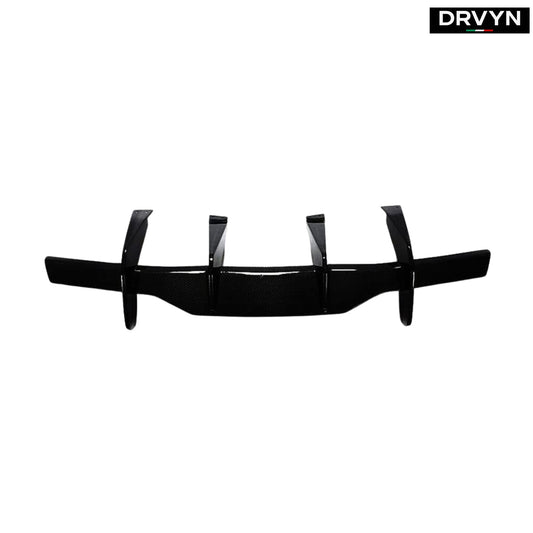For 20-26 Corvette C8 Z51 Stage 3 GT Style Gloss Black Rear Bumper Diffuser for Nissan Infiniti - Drvyn