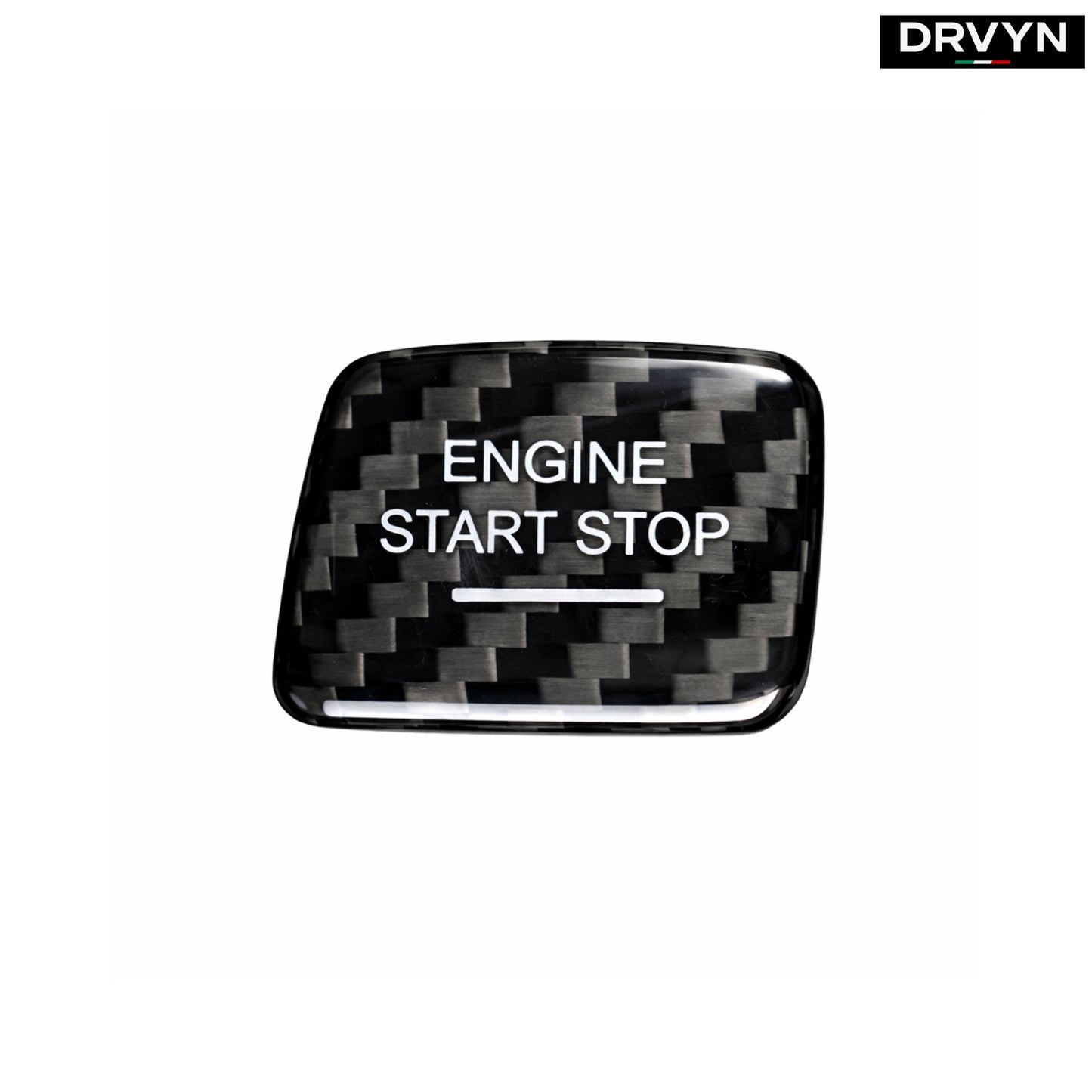 DRVYN Real Carbon Fiber Engine Start Button Cover For Chevrolet Corvette C7 2014-2019 for Nissan Infiniti - Drvyn