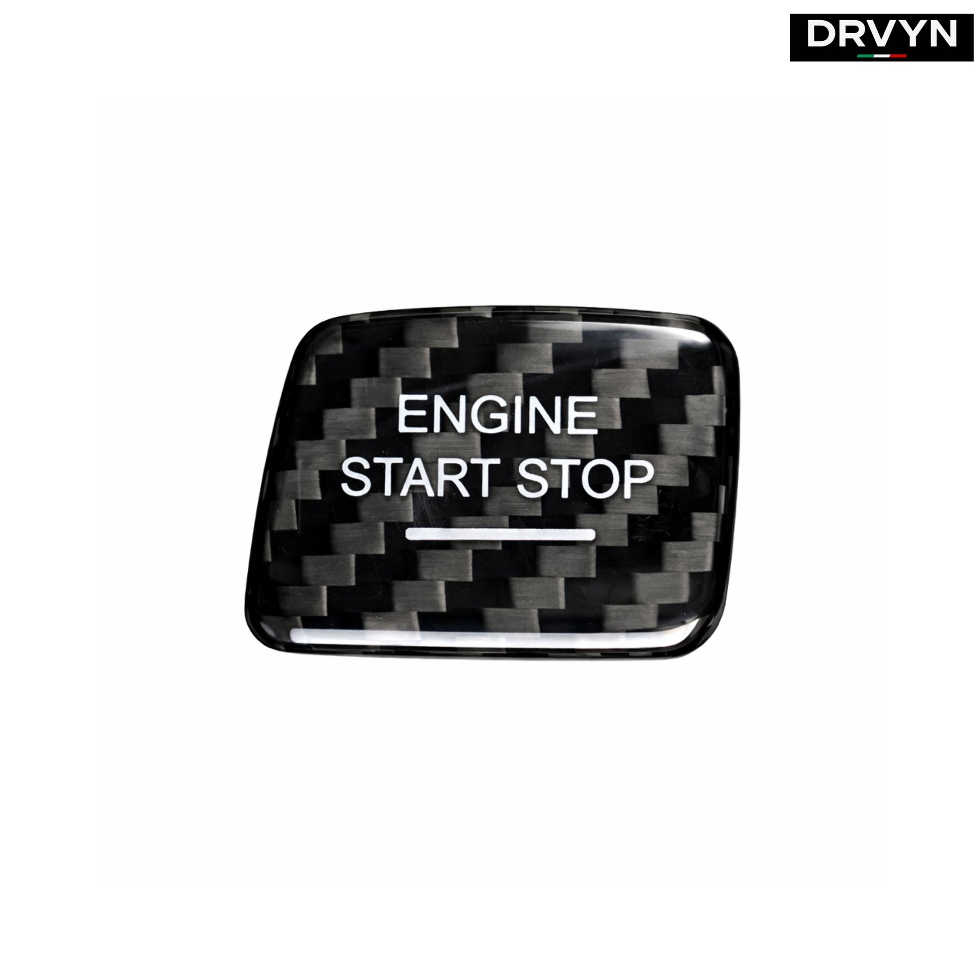 DRVYN Real Carbon Fiber Engine Start Button Cover For Chevrolet Corvette C7 2014-2019 for Nissan Infiniti - Drvyn