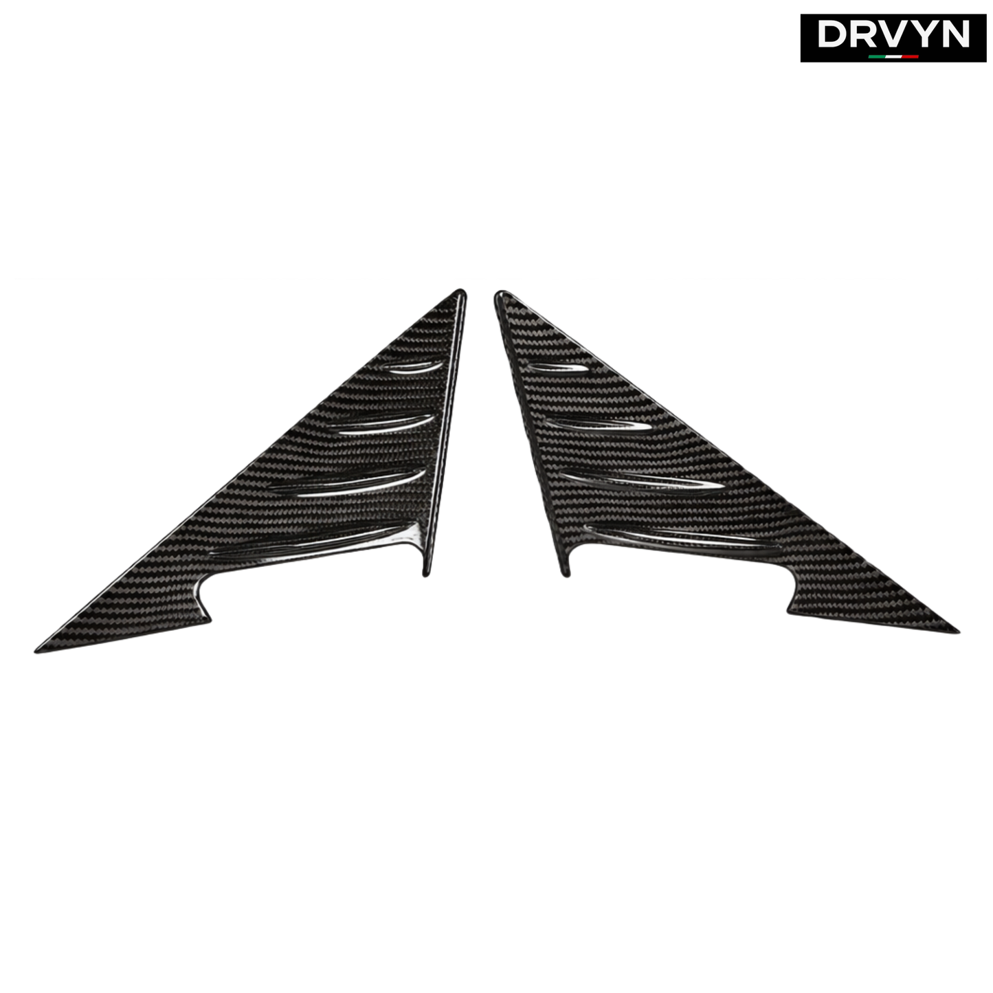 DRVYN BMW G87 M2 G42 230i M240i Full Carbon Fiber Side Mirror Pillar Base Cover for Nissan Infiniti - Drvyn