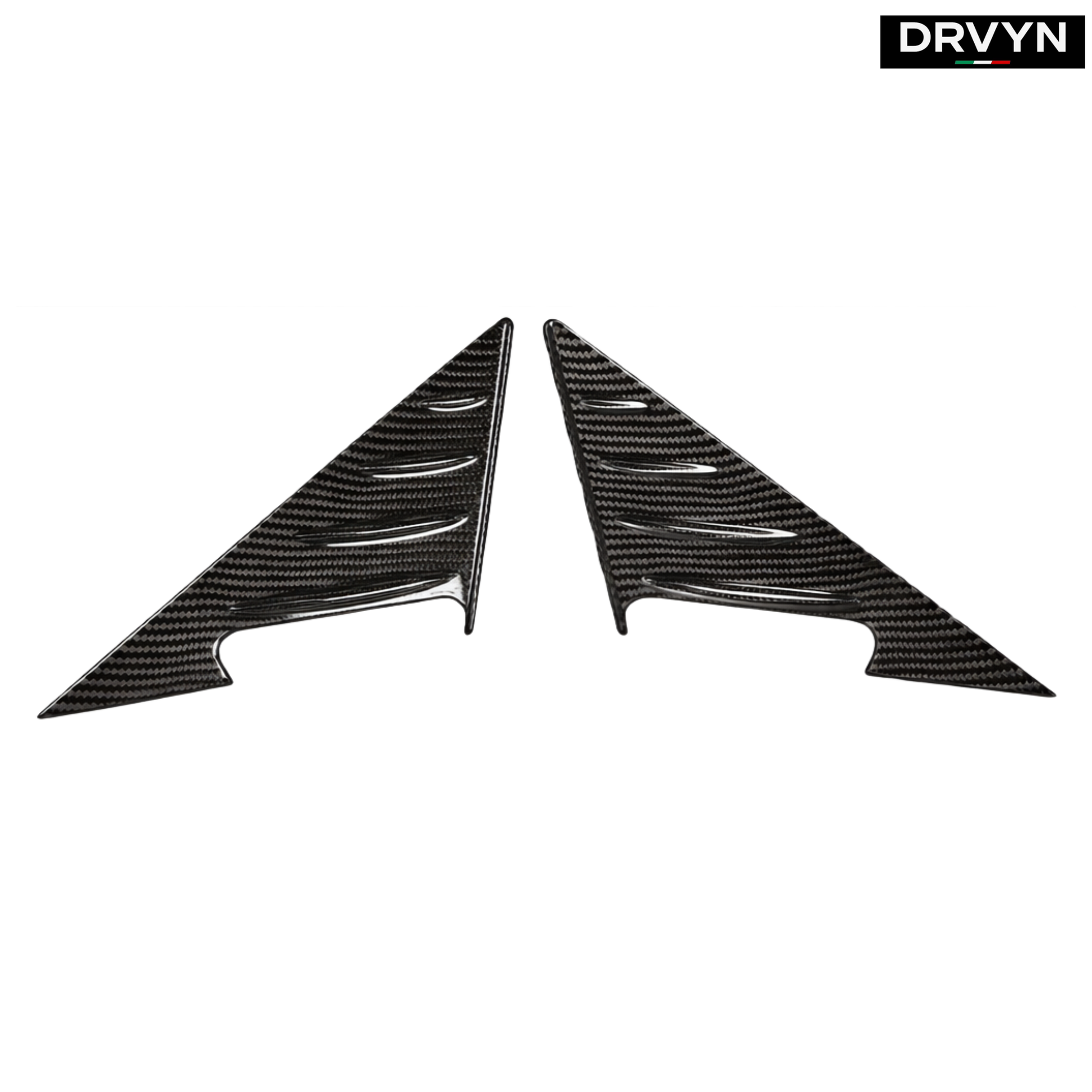 DRVYN BMW G87 M2 G42 230i M240i Full Carbon Fiber Side Mirror Pillar Base Cover for Nissan Infiniti - Drvyn