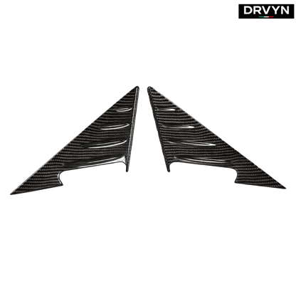 DRVYN BMW G87 M2 G42 230i M240i Full Carbon Fiber Side Mirror Pillar Base Cover for Nissan Infiniti - Drvyn