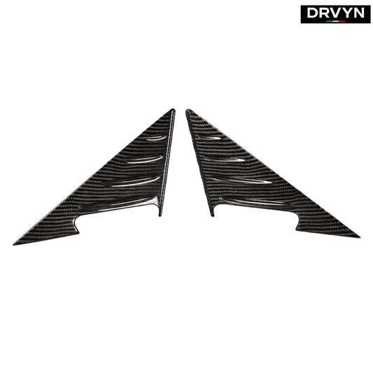 DRVYN BMW G87 M2 G42 230i M240i Full Carbon Fiber Side Mirror Pillar Base Cover for Nissan Infiniti - Drvyn
