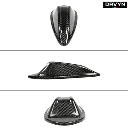 DRVYN 2023-26 BMW G20 G80 G42 G87 G82 M3 M4 M2 REAL CARBON FIBER ANTENNA COVER CAP - photo 2 - Drvyn