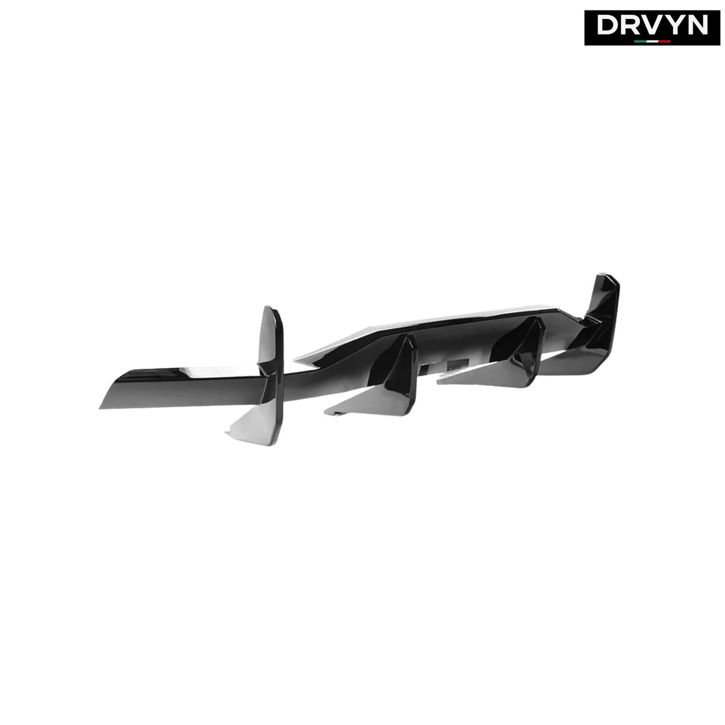 For 2020-26 Corvette C8 Z51 Stingray Carbon Flash GT Style Rear Bumper Diffuser for Nissan Infiniti - Drvyn