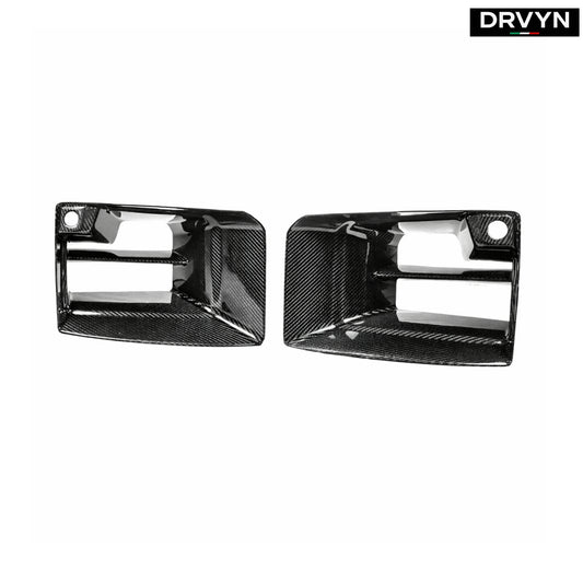 DRVYN 2023-26 BMW G87 M2 CARBON FIBER FRONT BUMPER AIR DUCT VENT INLET TRIM COVER for Nissan Infiniti - Drvyn