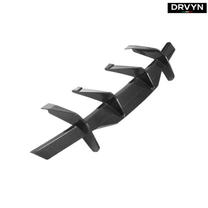 For 2020-26 Corvette C8 Z51 Stingray Carbon Flash GT Style Rear Bumper Diffuser - photo 2 - Drvyn