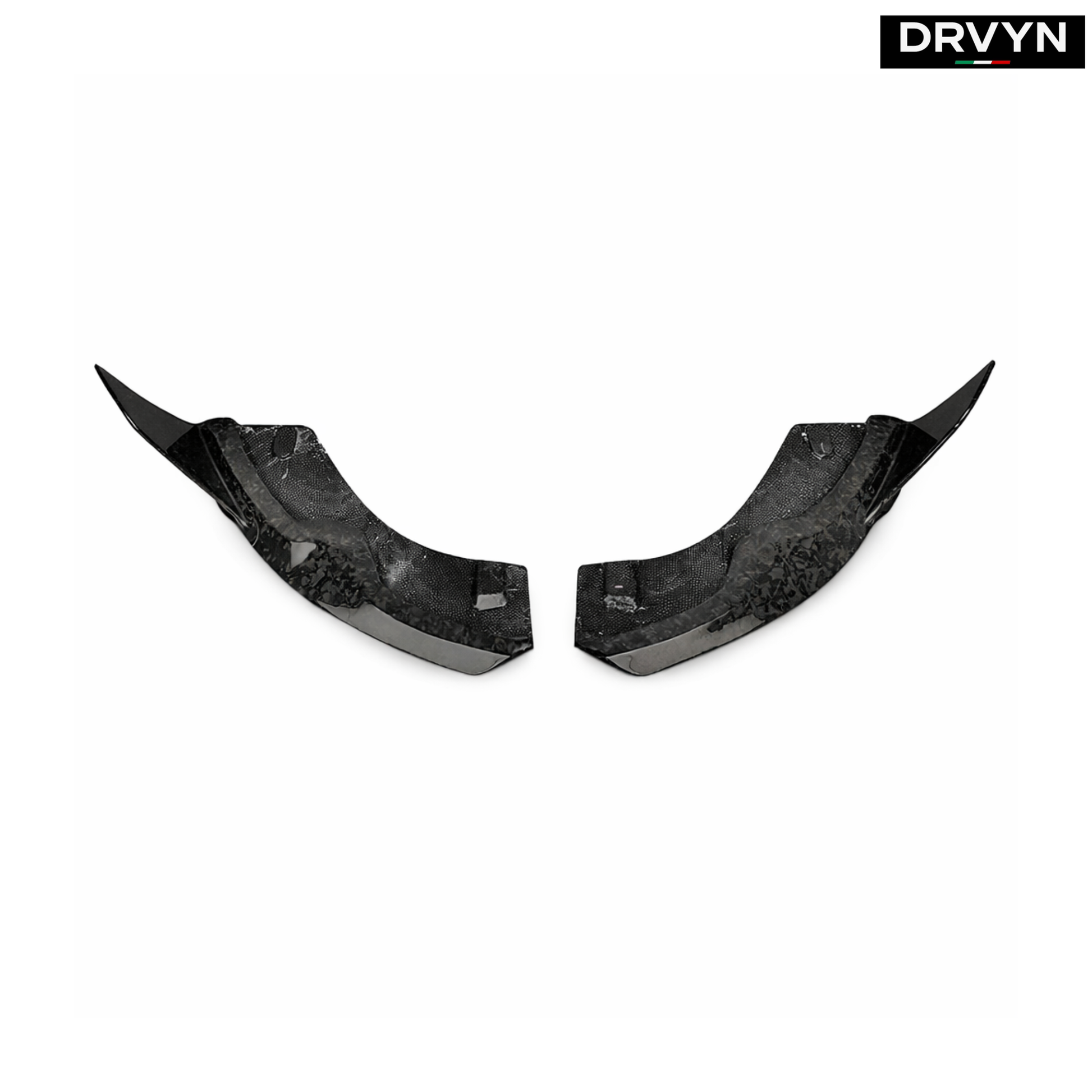 DRVYN MSY Style Carbon Fiber Front Bumper Lip Guard for Nissan Infiniti - Drvyn