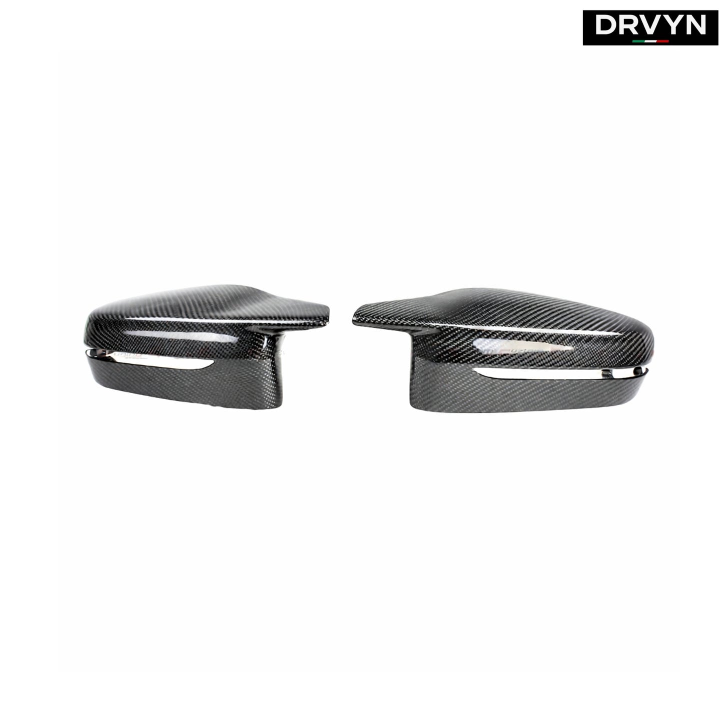 DRVYN 21-26 BMW G80 G82 G83 G87 M2 M3 M4 CARBON FIBER REPLACEMENT SIDE MIRROR CAPS for Nissan Infiniti - Drvyn