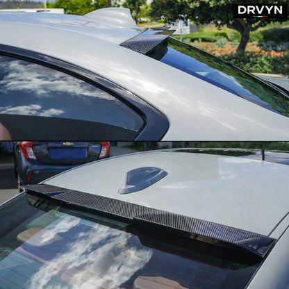 DRVYN 22-26 BMW G42 2 SERIES G87 M2 V STYLE CARBON FIBER REAR WINDOW ROOF SPOILER - photo 3 - Drvyn