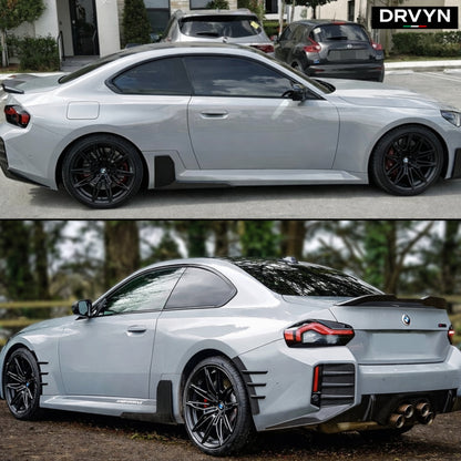 DRVYN 2023-2026 BMW G87 M2 MP Carbon Fiber Side Skirt Extension Winglet Attachment - photo 3 - Drvyn