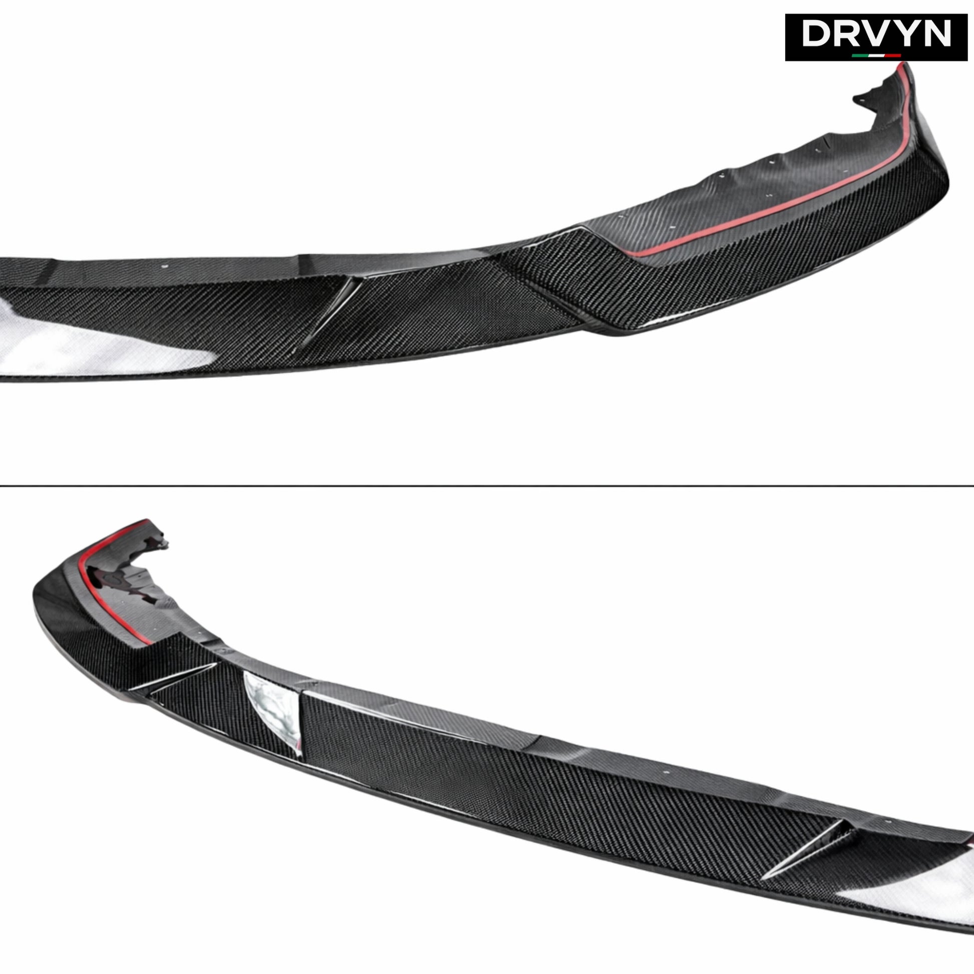 DRVYN 23-26 BMW G87 M2 Coupe Real Carbon Fiber MH Style Front Bumper Splitter Lip - photo 2 - Drvyn