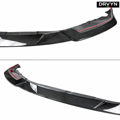 DRVYN 23-26 BMW G87 M2 Coupe Real Carbon Fiber MH Style Front Bumper Splitter Lip - photo 2 - Drvyn