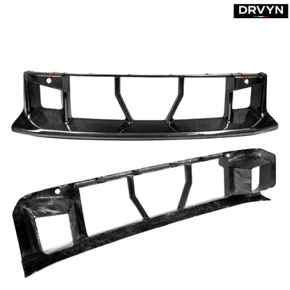 DRVYN 2023-2026 BMW G87 M2 Full Carbon Fiber Front Bumper Lower Grill Replacement - photo 2 - Drvyn