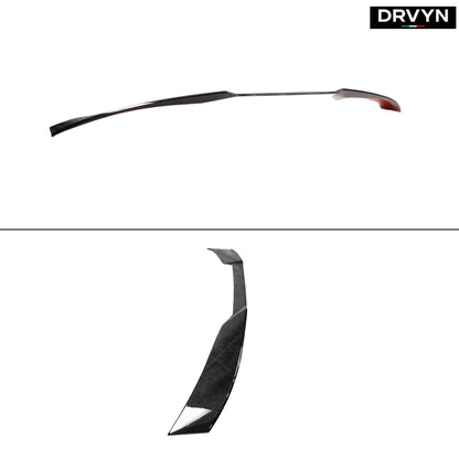 DRVYN 2022-26 BMW G42 230i M240i G87 M2 V-ST Style Dry Carbon Fiber Trunk Spoiler - photo 2 - Drvyn
