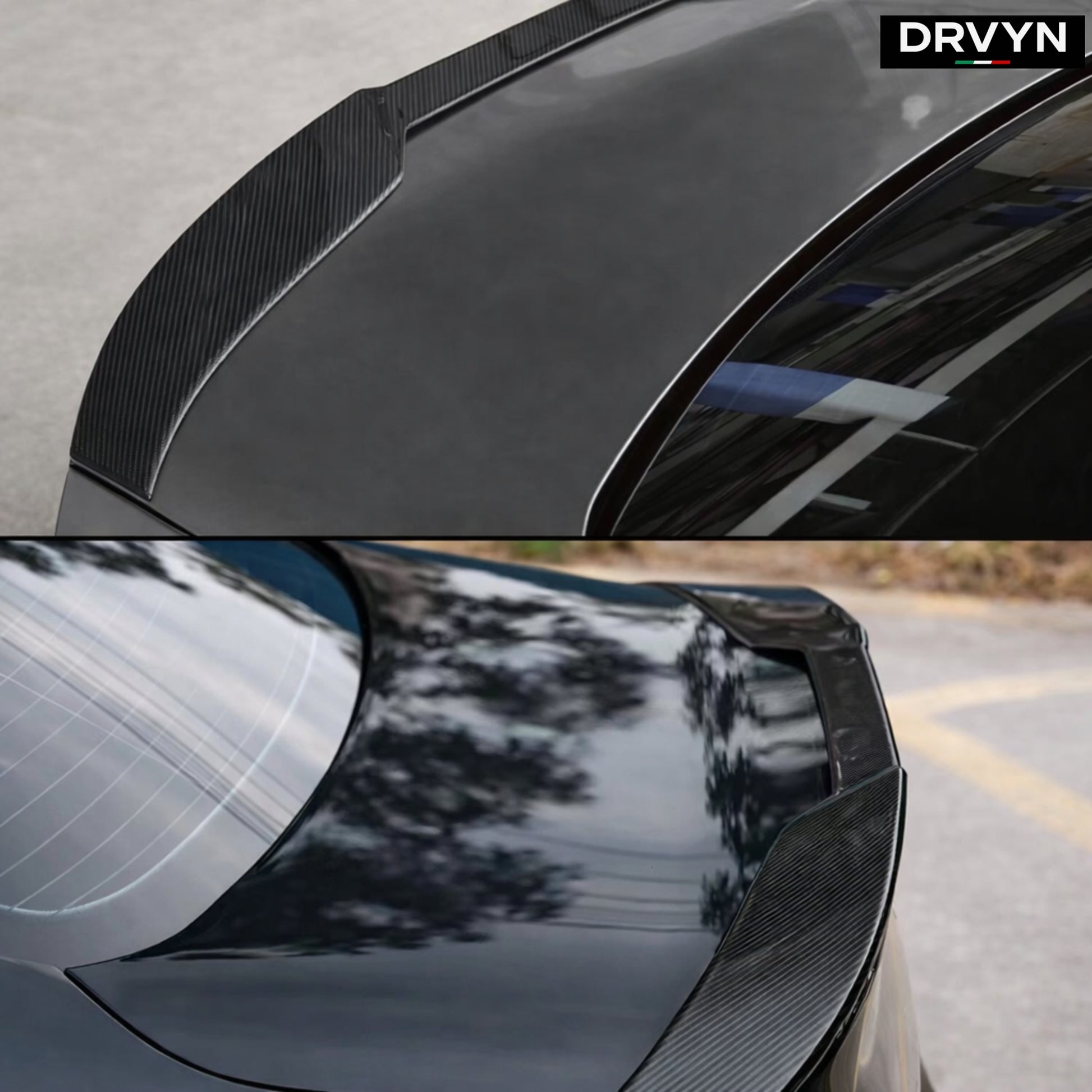 DRVYN 2022-26 BMW G42 230i M240i G87 M2 V-ST Style Dry Carbon Fiber Trunk Spoiler - photo 3 - Drvyn