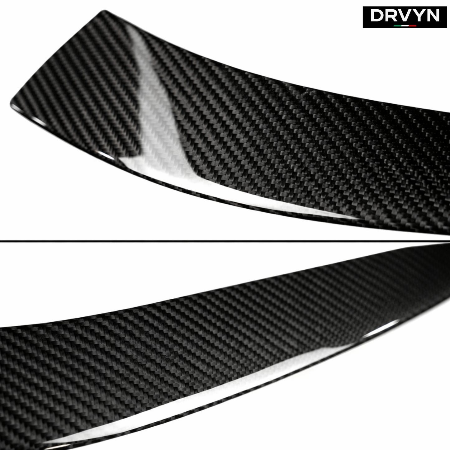 DRVYN 23-26 BMW G87 M2 DRY CARBON FIBER HEADLIGHT EYELID EYEBROW TRIM COVER ACCENT - photo 2 - Drvyn
