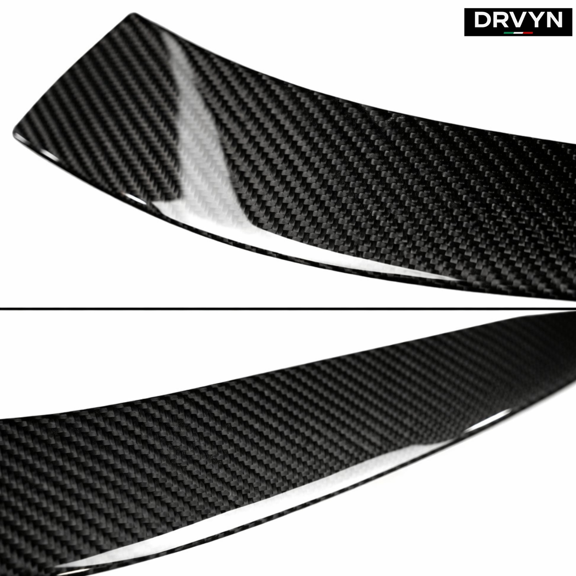 DRVYN 23-26 BMW G87 M2 DRY CARBON FIBER HEADLIGHT EYELID EYEBROW TRIM COVER ACCENT - photo 2 - Drvyn