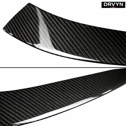 DRVYN 23-26 BMW G87 M2 DRY CARBON FIBER HEADLIGHT EYELID EYEBROW TRIM COVER ACCENT - photo 2 - Drvyn