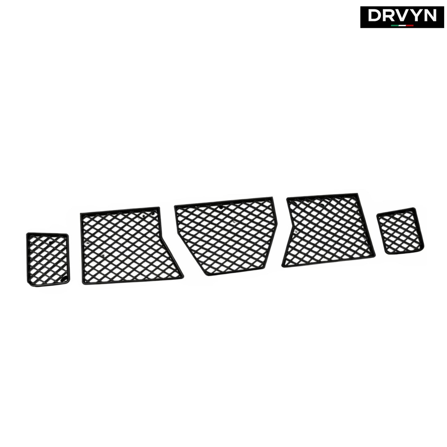 DRVYN 2023-2026 BMW G87 M2 Front Bumper Grille Radiator Bug Shield Mesh Cover 5pc for Nissan Infiniti - Drvyn