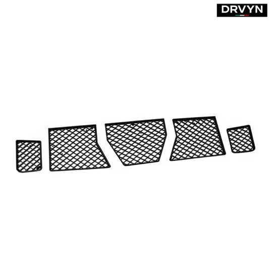 DRVYN 2023-2026 BMW G87 M2 Front Bumper Grille Radiator Bug Shield Mesh Cover 5pc for Nissan Infiniti - Drvyn