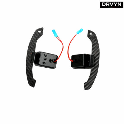 DRVYN BMW G20 G22 G87 G80 G82 F95 Carbon Fiber Replacement Magnetic Paddle Shifter for Nissan Infiniti - Drvyn