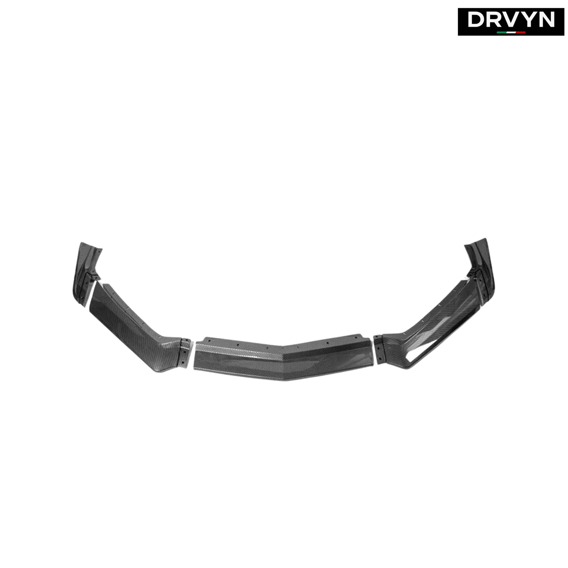 2023-25 Corvette C8 Z06 E-ray Carbon Fiber Z07 Style Front Splitter & Canard - photo 2 - Drvyn
