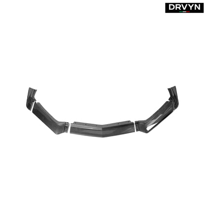 2023-25 Corvette C8 Z06 E-ray Carbon Fiber Z07 Style Front Splitter & Canard - photo 2 - Drvyn