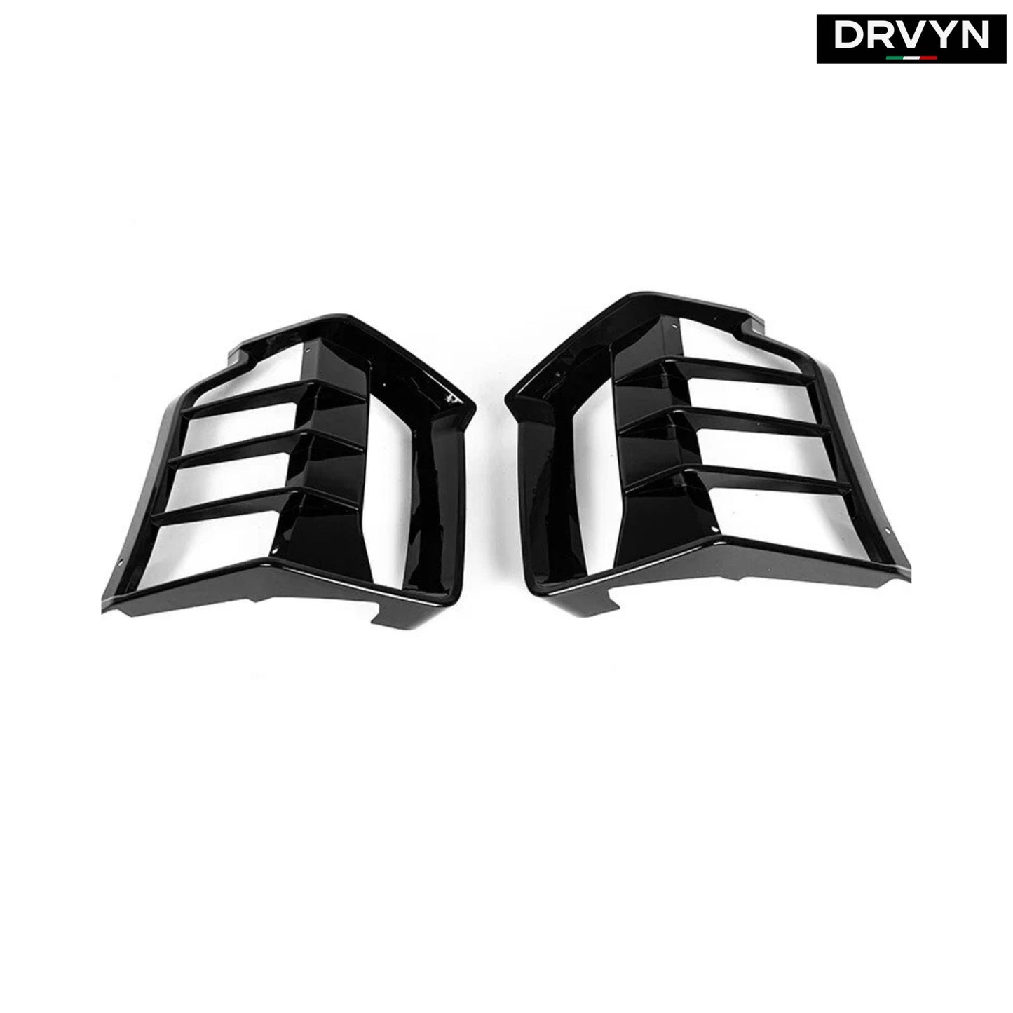 2020-2025 Corvette C8 Z51 E-Ray AC Style Gloss Black Rear Shark Fin Diffuser - photo 2 - Drvyn