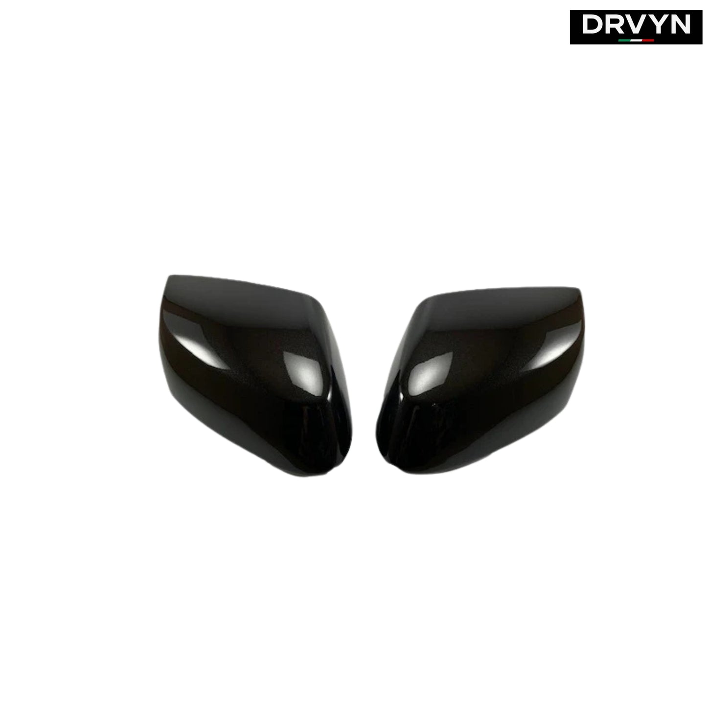 2020-25 CORVETTE C8 M STYLE GLOSS BLACK ADD ON SIDE MIRROR COVER CAP OVERLAY for Nissan Infiniti - Drvyn