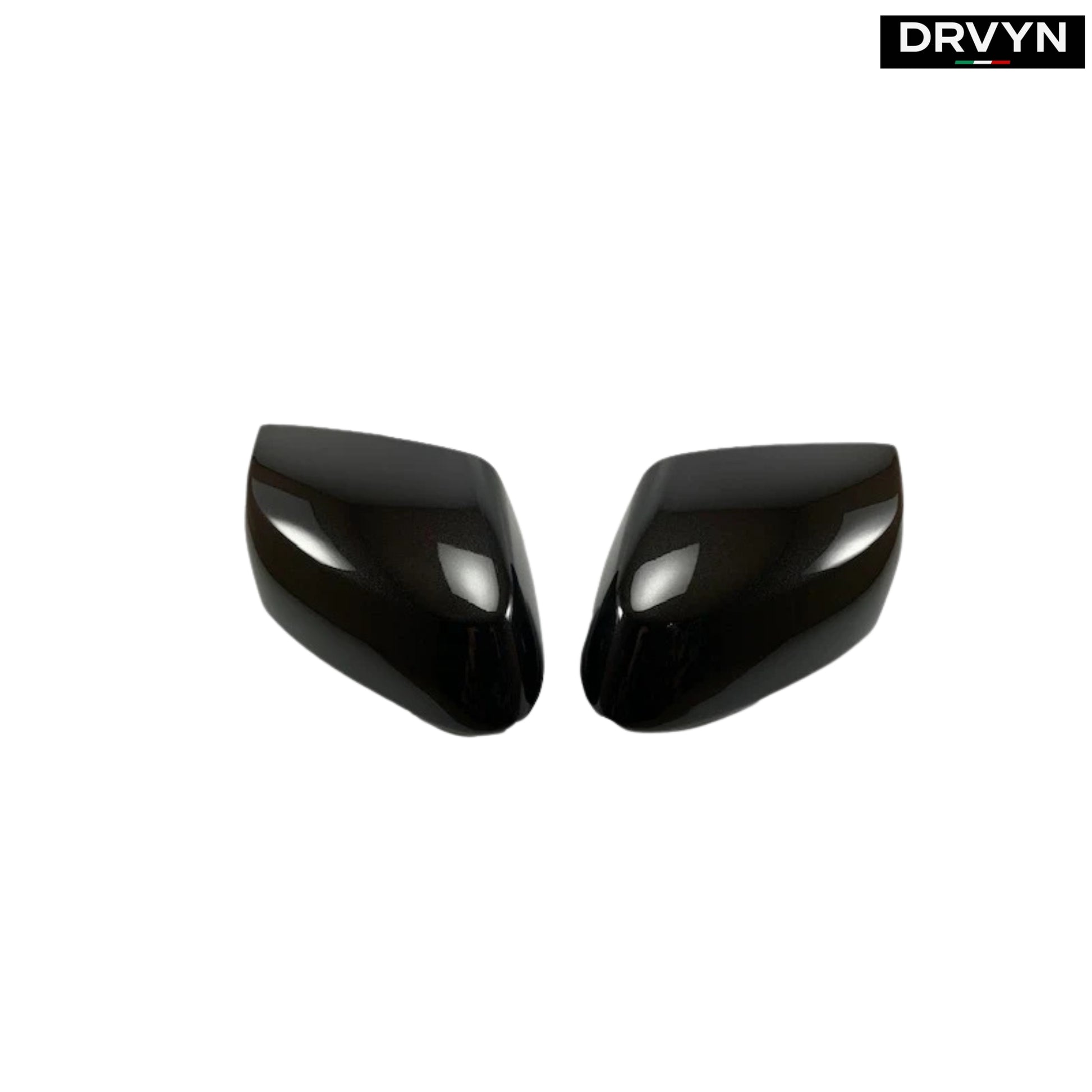 2020-25 CORVETTE C8 M STYLE GLOSS BLACK ADD ON SIDE MIRROR COVER CAP OVERLAY for Nissan Infiniti - Drvyn