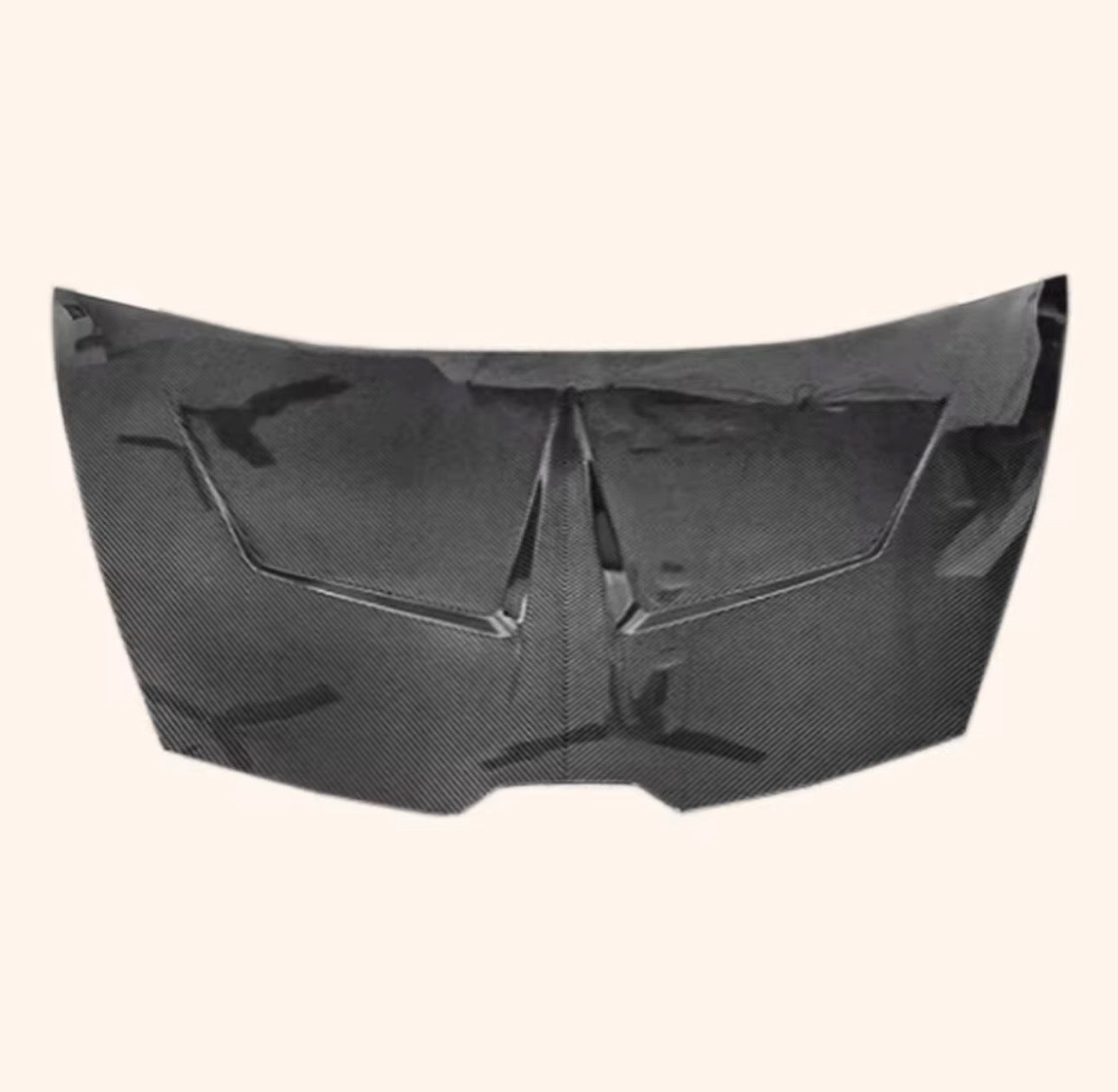 2016–2019 Lamborghini Huracán LP580 / LP610 – Full Carbon Fiber V-Style Vented Cooling Hood - photo 3 - Drvyn