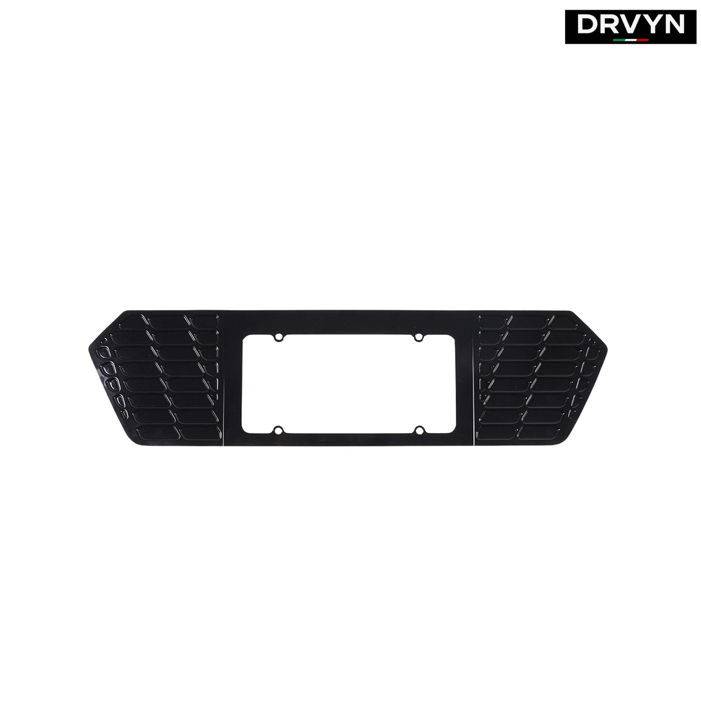 20-26 Corvette C8 Z51 Z06 Gloss Black Rear License Plate Frame Holder Panel for Nissan Infiniti - Drvyn