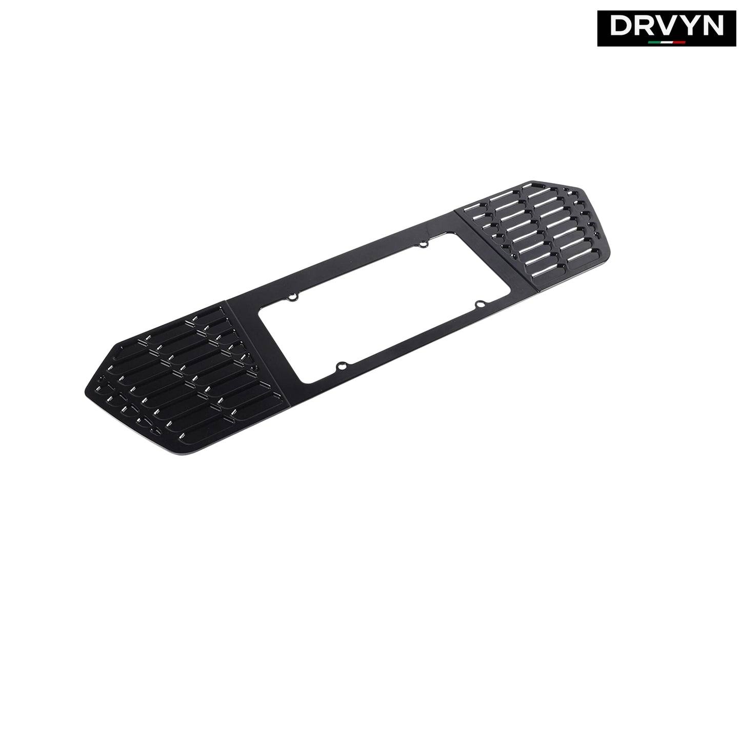 20-26 Corvette C8 Z51 Z06 Gloss Black Rear License Plate Frame Holder Panel - photo 2 - Drvyn