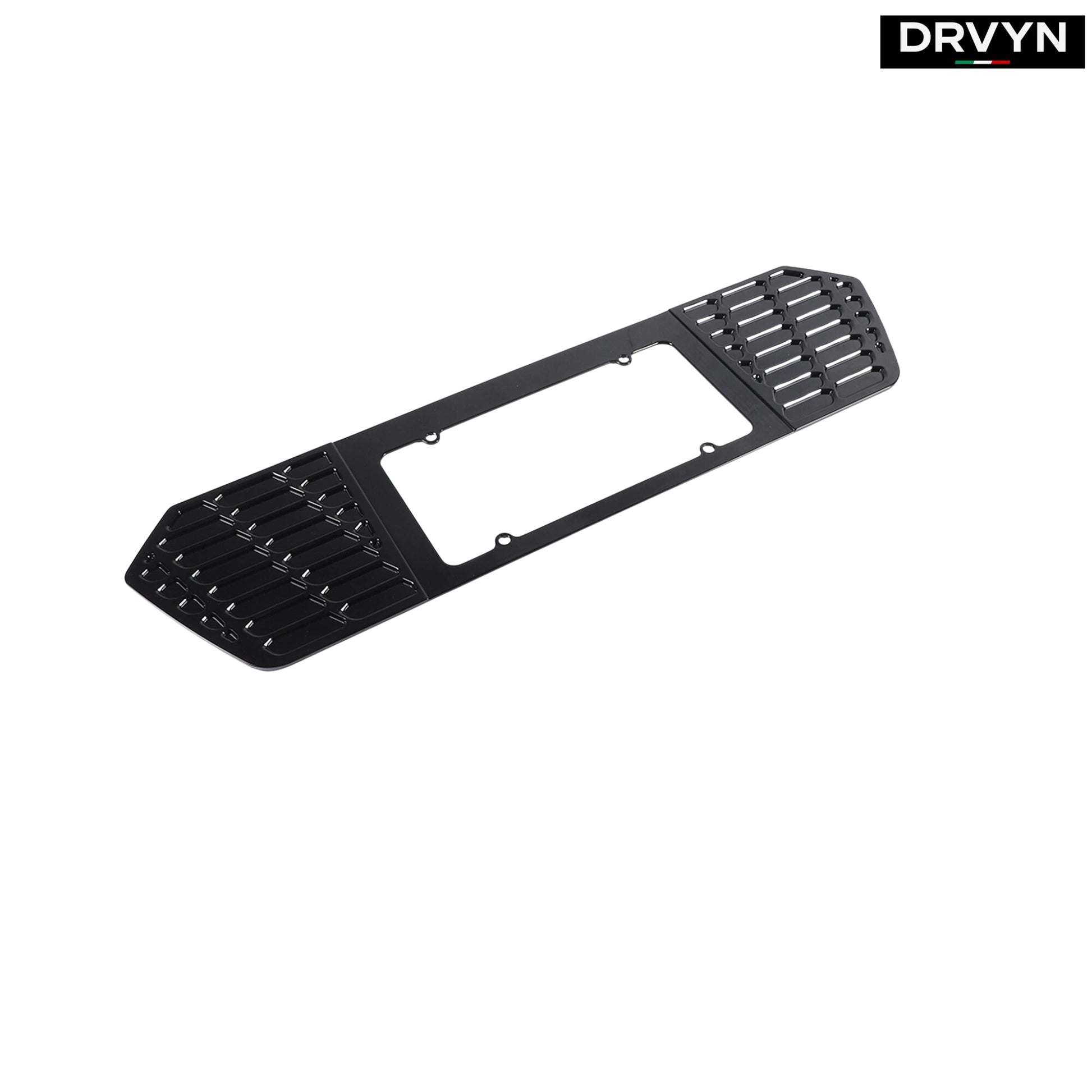 20-26 Corvette C8 Z51 Z06 Gloss Black Rear License Plate Frame Holder Panel - photo 2 - Drvyn