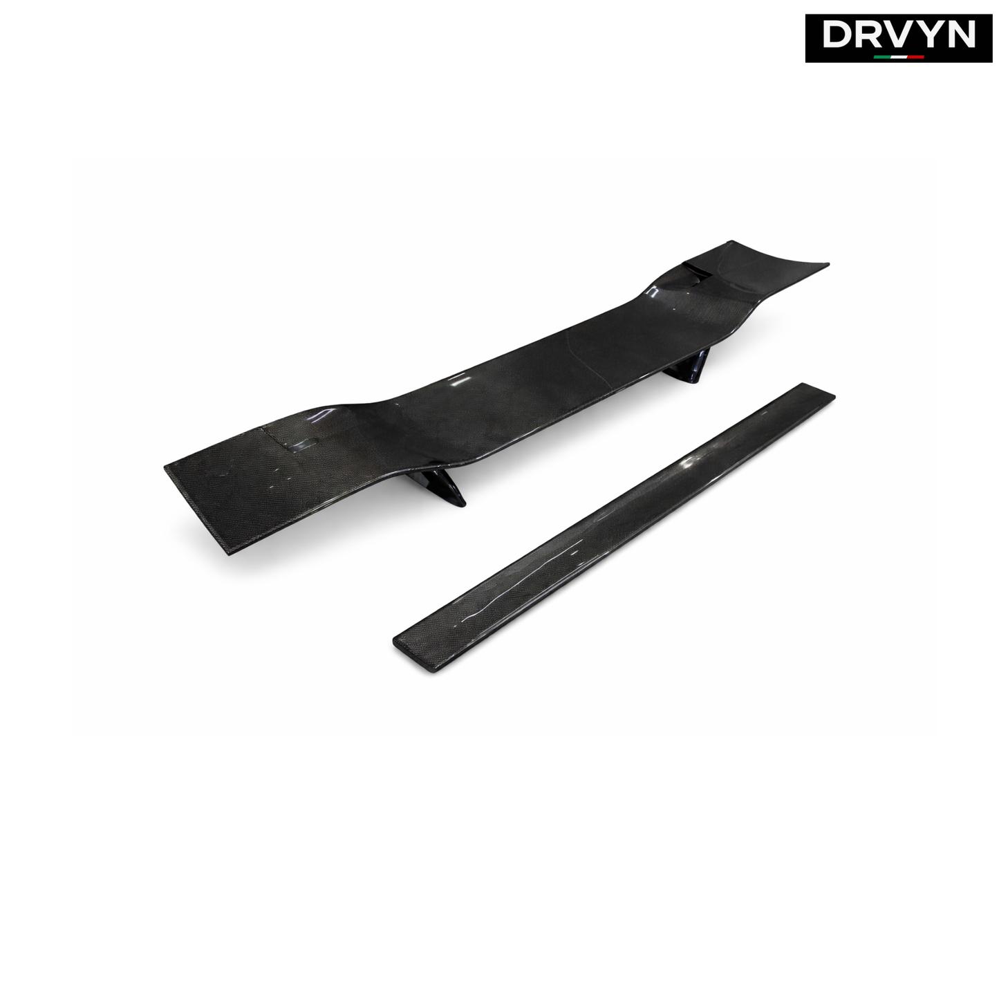 DRVYN Tuning Parts M Style Matte Black Carbon Fiber Auto Car Rear Spoiler for Ferrari 812 Superfast - photo 2 - Drvyn