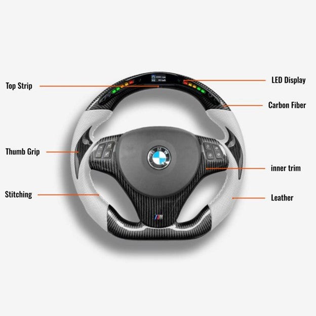 BMW M3 E CUSTOME STEERING WHEEL - photo 5 - Drvyn