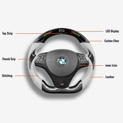 BMW M3 E CUSTOME STEERING WHEEL - photo 5 - Drvyn