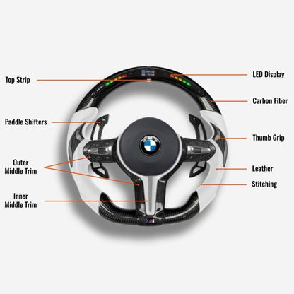 BMW M3 F CHASSIS EXPERIENCE STEERING WHEEL - photo 6 - Drvyn