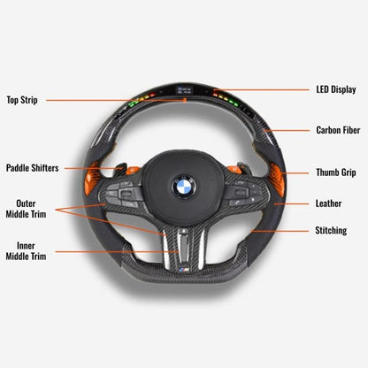 BMW M3 G CHASSIS STEERING WHEEL - photo 4 - Drvyn